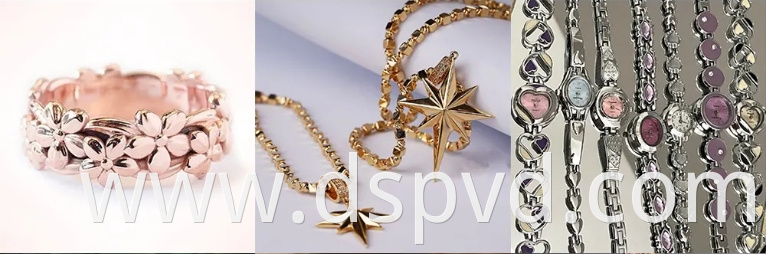 24K Gold Necklace Jewelry Vacuum Coating Machine